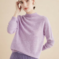 Orie - Stilvoller und gemütlicher Pullover – Lila