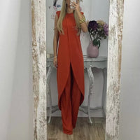 Sylvia | Elegantes zweiteiliges Kleid – Rot