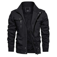 Eylitha | Tough Militärjacke – Schwarz