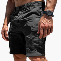 Cargo Shorts für Herren – Outdoor, Freizeit & Mehrtaschen Stil – Schwarz