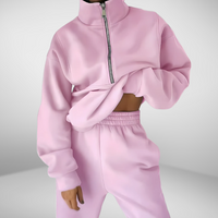 Katja - Lässiges 3-teiliges Set – Rosa