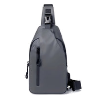 HydroSling 2.0 - Wasserdichte Brusttasche für Männer – Grau