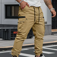 Aldric - Performance-Stretch-Cargo-Jogginghose – Khaki