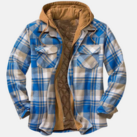 Kalani™ - Flanelljacke – Hellblau