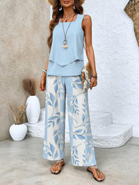 Mona Set – Dein eleganter Begleiter für unvergessliche Sommertage – Blau