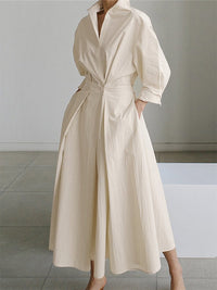Alessia | Damen Maxikleid – Beige