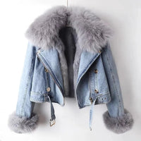 Istelle | Stellungnahme und Frische Jacke – Hellblau