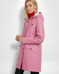 Wasserdichter Schietwetter-Jacke im Friesennerz-Stil – Rosa
