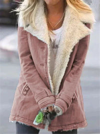 Plish | Winterwolljacke – Rosa