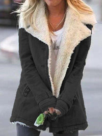 Plish | Winterwolljacke – Schwarz