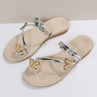 Chloa Boho Sandalen | Sommerliche Strandsandalen für Frauen – Silber