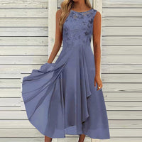 Heidi-Mode | Stylisches Sommerkleid – Dunkelviolett