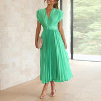 Hana - Sexy Maxi-Kleid – Grün