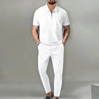 Luca | Herren Sommer-Set – Weiß