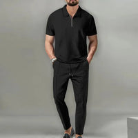 Luca | Herren Sommer-Set – Schwarz