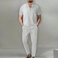 Luca | Herren Sommer-Set – Grau