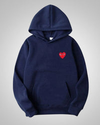 Theresa | Damen Bequemer Baumwoll Hoodie – Marine