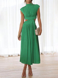Melody | Elegantes Midikleid – Grün