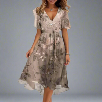 Annegret | Elegantes Kleid für stilvolle Sommertage – Roségold