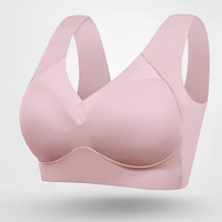 Nicole | Damen Nahtloser Komfort BH Mit Unterstützung – Rosa