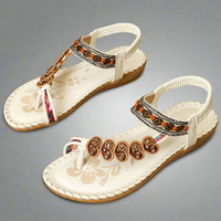 Hiltrud | Premium Orthopedic Sandals – Naturweiß