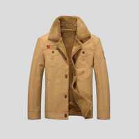 Isidor® | Dublin Lammfelljacke – Khaki