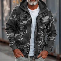 GARY - CAMOUFLAGE-JACKE – Grau