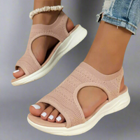 Kathrudis | Orthopädische Laufsandalen für Damen mit Offener Zehenpartie – Rosa