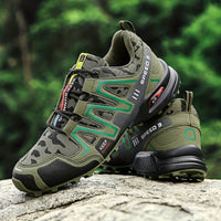 Unisex Wasserdichte Robuste Outdoor Wanderschuhe – Grün