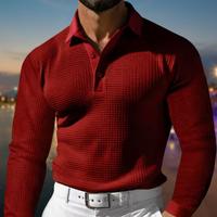 Brenson™ - Premium-Polo Pullover – Rot