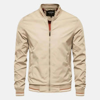 Elric - atmungsaktive, winddichte Jacke – Beige