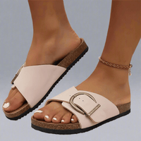 Dagna | Elegante Komfortsandalen – Cremeweiß