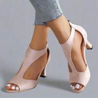 Débora | Stilvolle Sandalen mit Offener Zehenpartie – Rosa