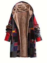 Korinthia | Fleece-Wohlfühljacke – Rot