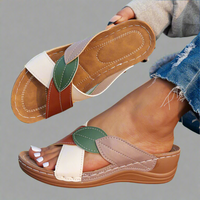 Drelinda | Leichte Keil-Sandalen für Komfort – Weiß