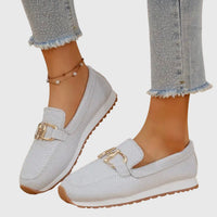 Lirina - Legerer Slipper – Beige