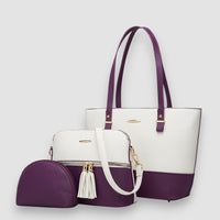 Lior | 3-teiliges Taschenset – Lila