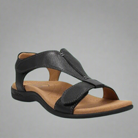 Philine | Orthopädische Sandalen aus Premium-Material für schmerzfreies Gehen – Schwarz