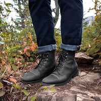 Garrick - Leichte Schnürschuhe – Schwarz
