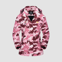 MILLICENT - WASSERDICHTE 3-IN-1-JACKE – Pink Tarnung