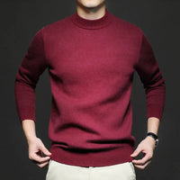 Ryan - Feinmaschiges Poloshirt für Männer – Bordeaux