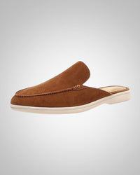 Lukas | Herren Klassiker Fersenfreie Slipper – Braun