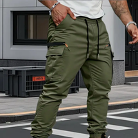 Aldric - Performance-Stretch-Cargo-Jogginghose – Grün