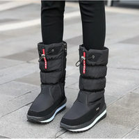 Leyonia | Wasserdichte Orthopädische Winterstiefel für Damen – Schwarz