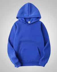 Aiden | Herren Lässiger Oversized Pullover mit Kapuze – Blau