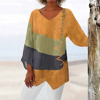 Elena - Elegante Bluse – Gelb