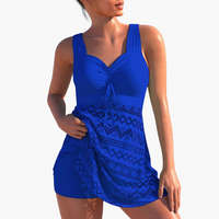 Tankini Set für Frauen - Stylish & Comfortable Beachwear – Blau
