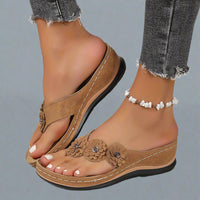 Henriette | Orthopädische Sandalen für langanhaltenden Komfort – Braun
