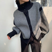 Hermine - Gemütlicher Strickpullover – Grau