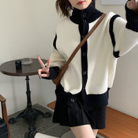 Hermine - Gemütlicher Strickpullover – Weiß